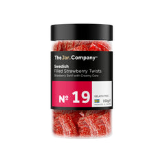 TheJar.Company | Swedish Candy - №19 - Filled Strawberry Twists