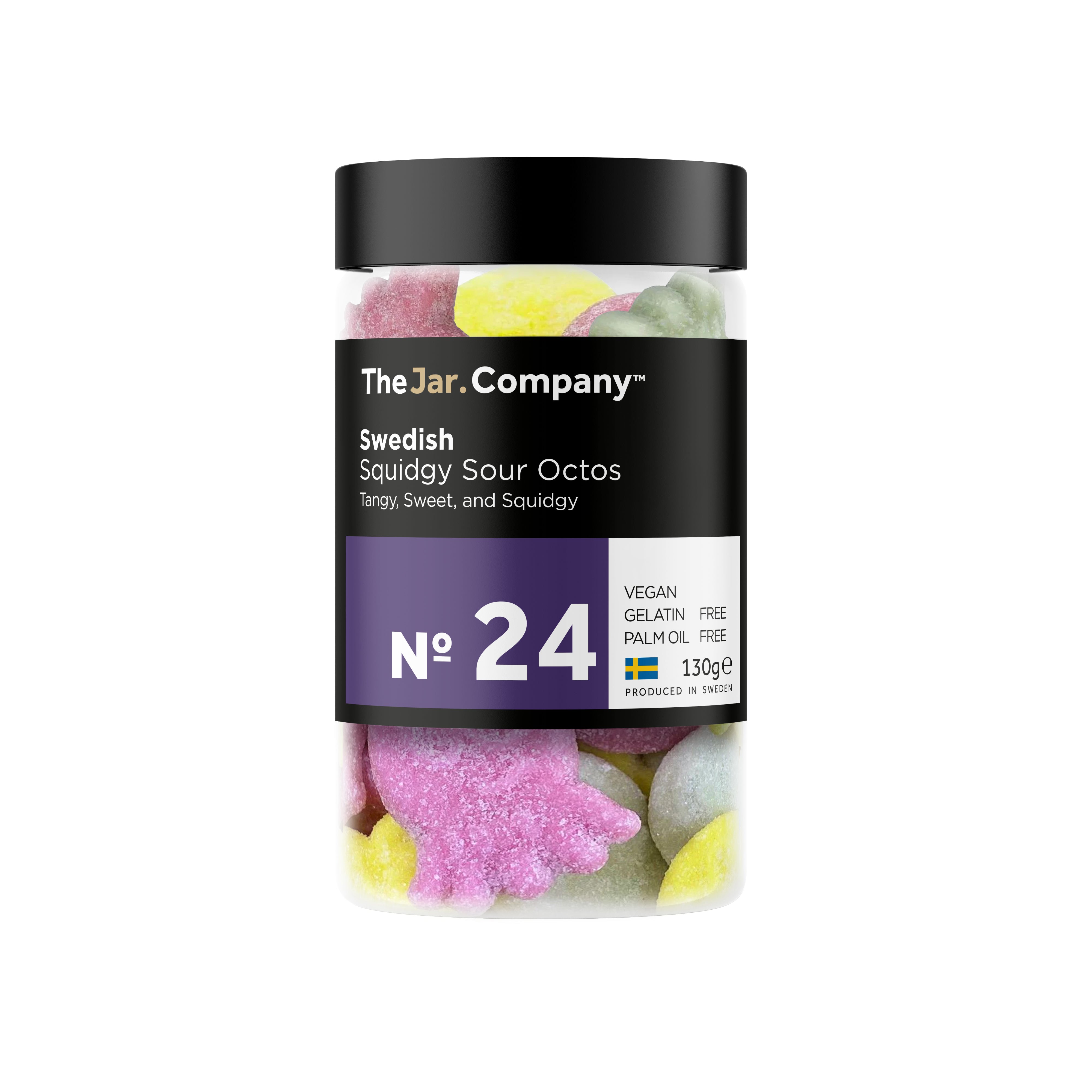 TheJar.Company | Swedish Candy - №24 - Squidgy Sour Octos