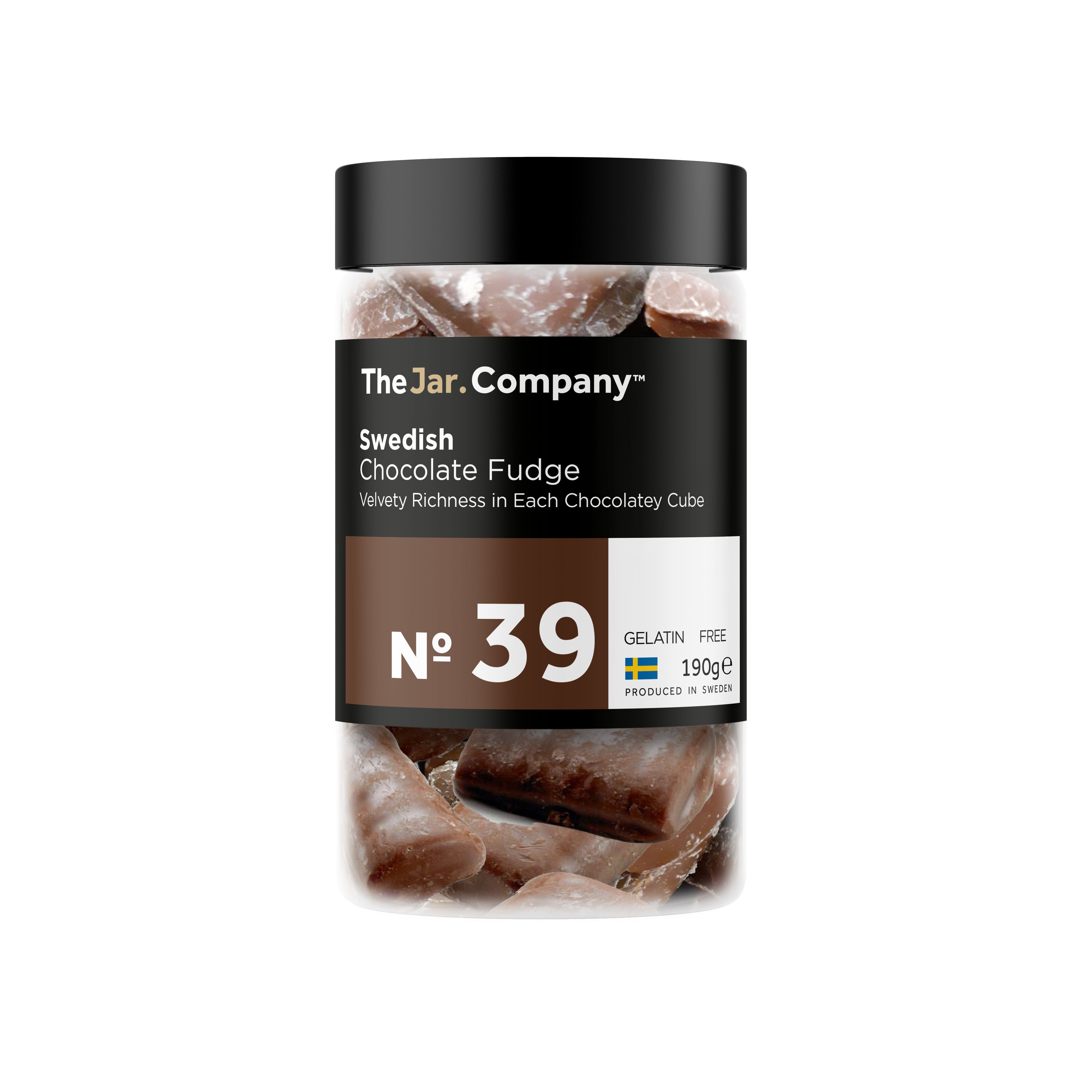 TheJar.Company | Swedish Candy - №39 - Chocolate Fudge
