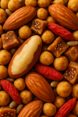 R03 – Muscle Core | High-Protein Nut & Fruit Mix – TheJar.Company