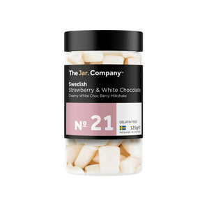 TheJar.Company | Swedish Candy - №21 - Strawberry & White Chocolate