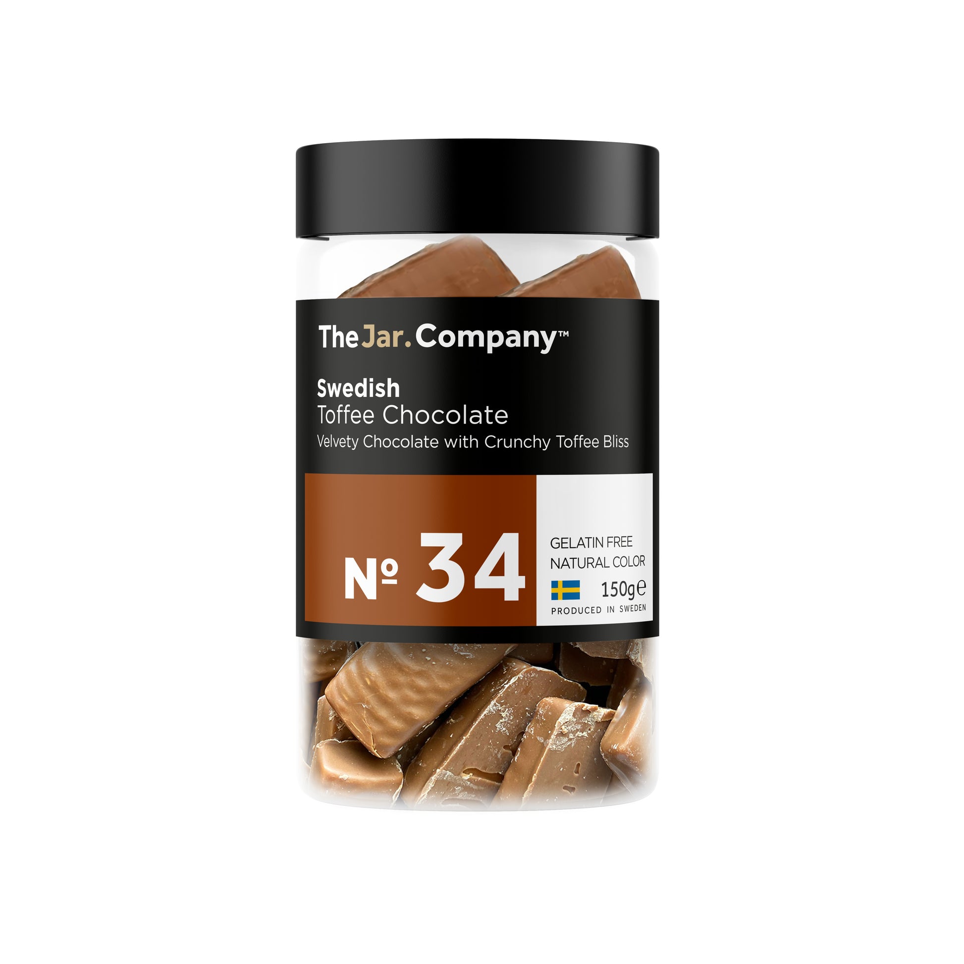 TheJar.Company - Swedish Candy - №34 - Toffee Chocolate