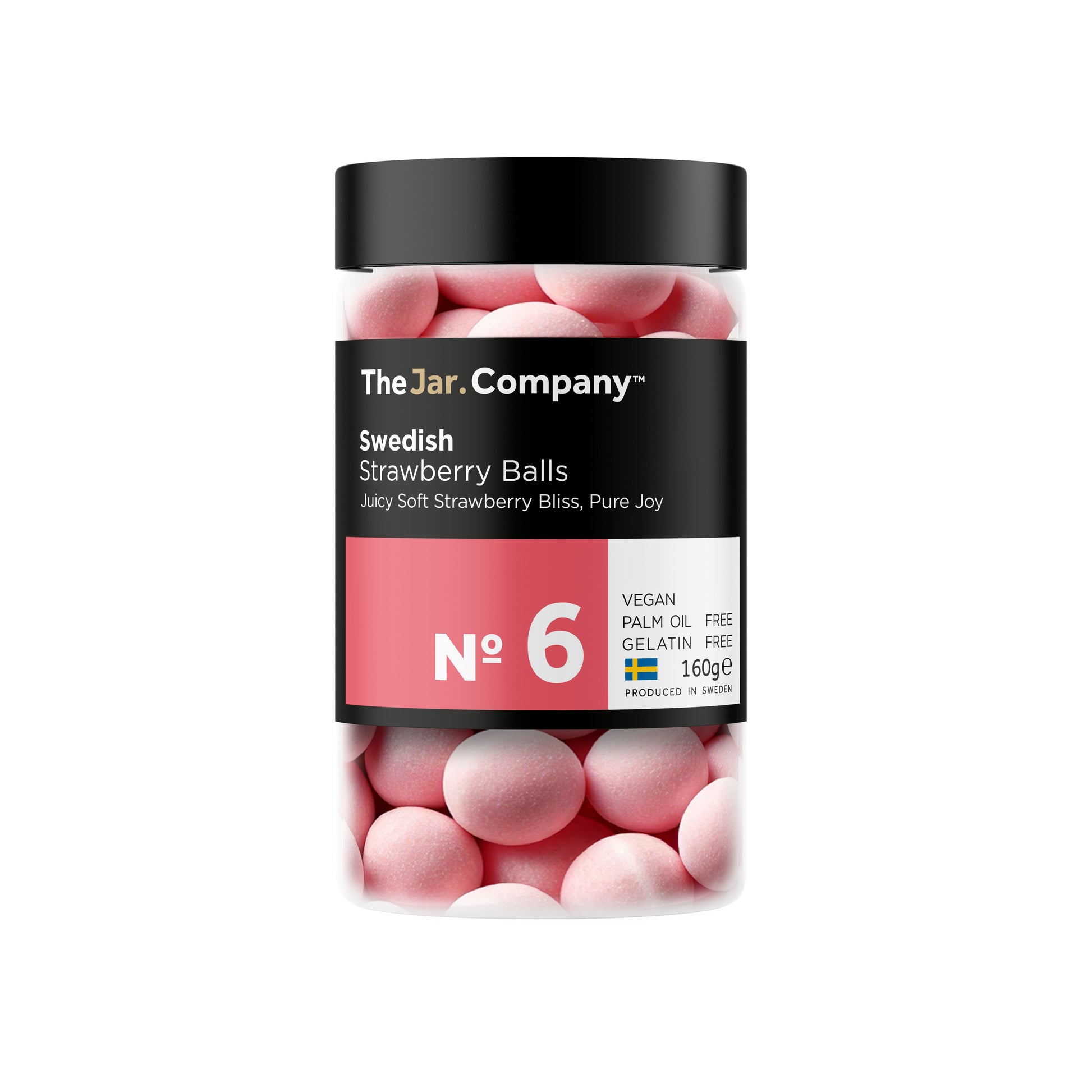 TheJar.Company | Swedish Candy - №6 - Strawberry Balls
